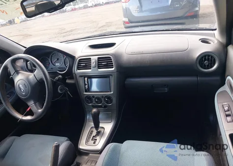 2006 Subaru Impreza Outback Sport z USA, uszkodzony, nr VIN JF1GG68666H822114